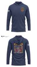 Como Volunteer Fire Department 64054761 Long Sleeve Performance Shirt with hood - 5
