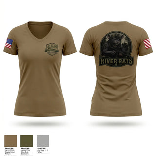 Womens Short Sleeve Vneck Shirt, 459 engineering company, Army, Teamtime, Team time, sublimation, custom sports apparel, team uniforms, spirit wear, spiritwear, sports uniforms, custom shirts, team store, custom team store, fundraiser sports, apparel fundraiser