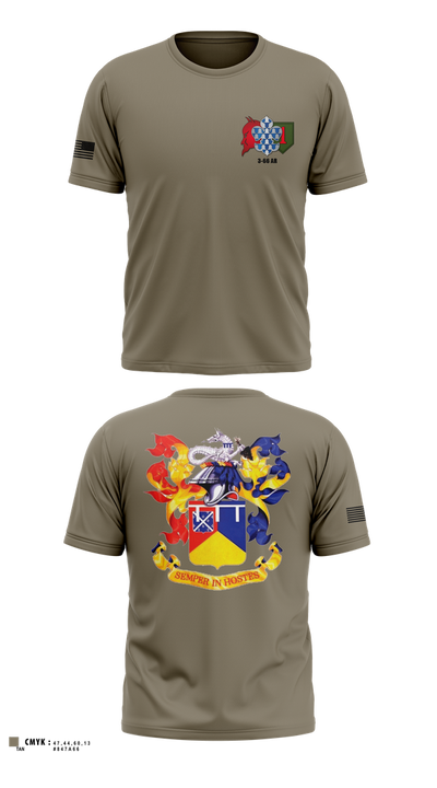 3-66 AR 33931527 Short Sleeve Performance Shirt - 1