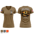 2225th MRBC 46856563 Women's Short Sleeve V-neck Shirt - 1
