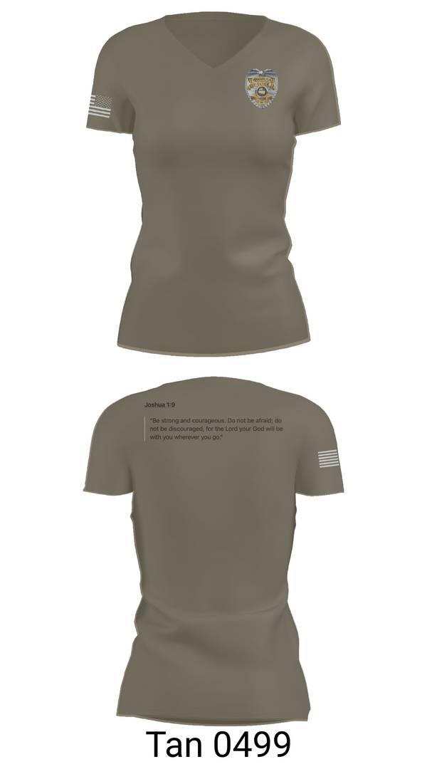 Womens Short Sleeve Vneck Shirt, Wakarusa, Police, Teamtime, Team time, sublimation, custom sports apparel, team uniforms, spirit wear, spiritwear, sports uniforms, custom shirts, team store, custom team store, fundraiser sports, apparel fundraiser