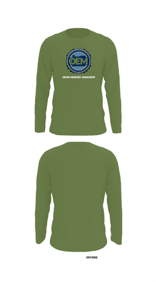 Long Sleeve Performance Shirt, Oregon Emergency Management, Police, Teamtime, Team time, sublimation, custom sports apparel, team uniforms, spirit wear, spiritwear, sports uniforms, custom shirts, team store, custom team store, fundraiser sports, apparel fundraiser