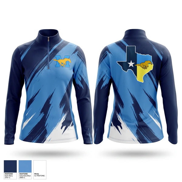 Quarter Zip Jacket, Mustangs, Wrestling, Teamtime, Team time, sublimation, custom sports apparel, team uniforms, spirit wear, spiritwear, sports uniforms, custom shirts, team store, custom team store, fundraiser sports, apparel fundraiser