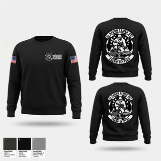 Crew Neck Sweatshirt, 2nd Radio Battalion, Marines, Teamtime, Team time, sublimation, custom sports apparel, team uniforms, spirit wear, spiritwear, sports uniforms, custom shirts, team store, custom team store, fundraiser sports, apparel fundraiser