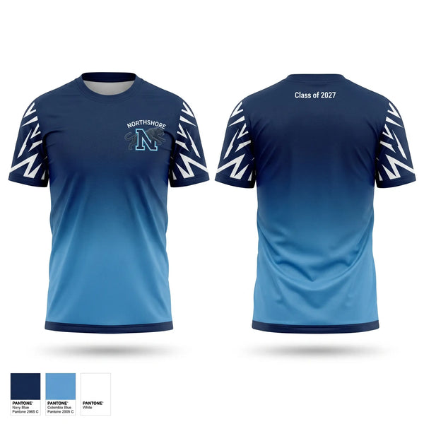 Soft Poly Tee Cotton Like Feel, Northshore Panthers, Wrestling, Teamtime, Team time, sublimation, custom sports apparel, team uniforms, spirit wear, spiritwear, sports uniforms, custom shirts, team store, custom team store, fundraiser sports, apparel fundraiser