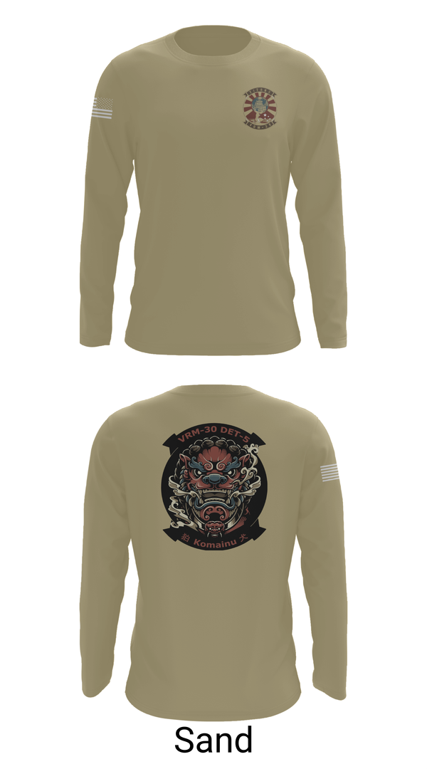 Long Sleeve Performance Shirt, VRM-30 DET V, Navy, Teamtime, Team time, sublimation, custom sports apparel, team uniforms, spirit wear, spiritwear, sports uniforms, custom shirts, team store, custom team store, fundraiser sports, apparel fundraiser