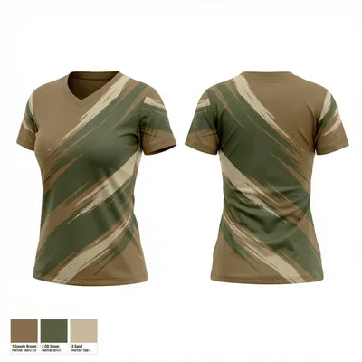 SSA Havoc 64366096 Women's Short Sleeve V-neck Shirt - 1