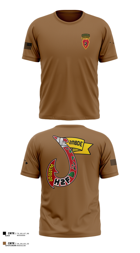 Short Sleeve Performance Shirt, H2F, 2nd Mobile Brigade, 25th Infantry Division, Army, Teamtime, Team time, sublimation, custom sports apparel, team uniforms, spirit wear, spiritwear, sports uniforms, custom shirts, team store, custom team store, fundraiser sports, apparel fundraiser