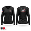 Neal & Associates Women's Long Sleeve V-neck Shirt - 1