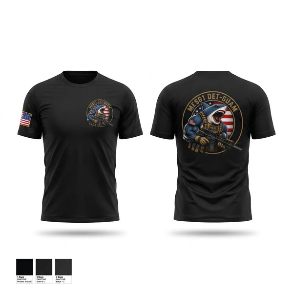 Short Sleeve Performance Shirt, MESG1 DET-GUAM COMMAND SHIRT, Navy, Teamtime, Team time, sublimation, custom sports apparel, team uniforms, spirit wear, spiritwear, sports uniforms, custom shirts, team store, custom team store, fundraiser sports, apparel fundraiser