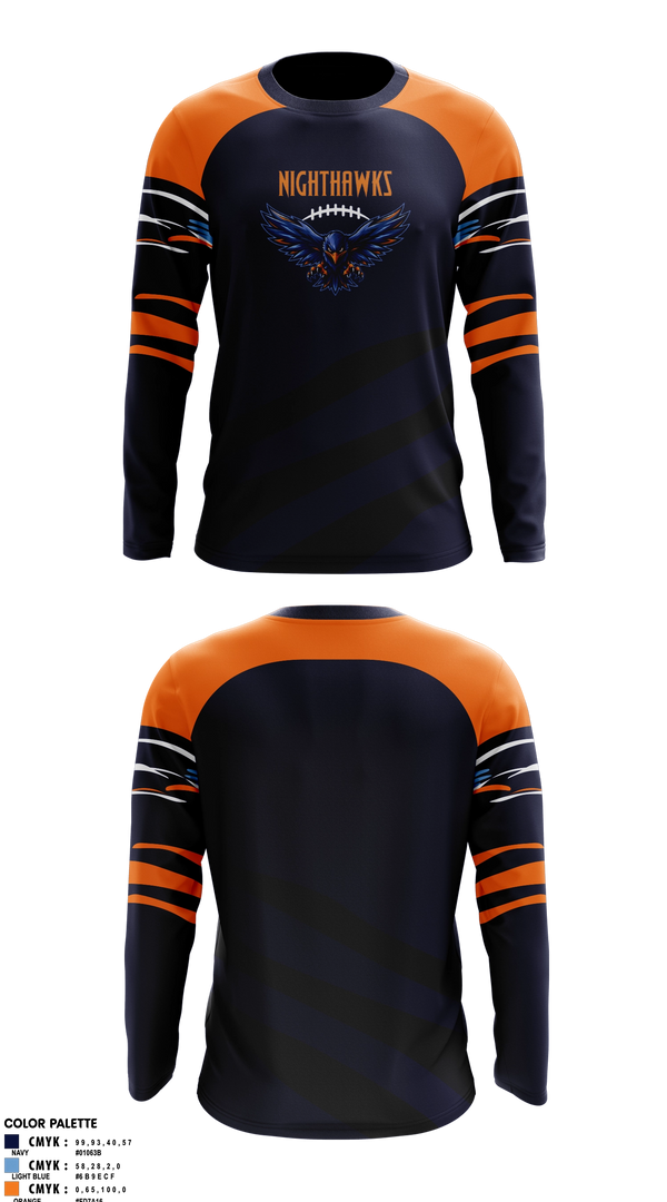 Long Sleeve Performance Shirt, Herbert Akins Road Middle School, Track & Field, Teamtime, Team time, sublimation, custom sports apparel, team uniforms, spirit wear, spiritwear, sports uniforms, custom shirts, team store, custom team store, fundraiser sports, apparel fundraiser