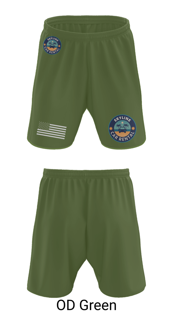 Athletic Shorts With Pockets, Skyline Car Rental, Men's Basketball, Teamtime, Team time, sublimation, custom sports apparel, team uniforms, spirit wear, spiritwear, sports uniforms, custom shirts, team store, custom team store, fundraiser sports, apparel fundraiser