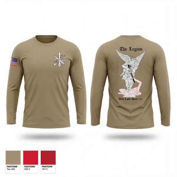 Long Sleeve Performance Shirt, 1st Platoon / B CO / 2-5 CAV, Army, Teamtime, Team time, sublimation, custom sports apparel, team uniforms, spirit wear, spiritwear, sports uniforms, custom shirts, team store, custom team store, fundraiser sports, apparel fundraiser