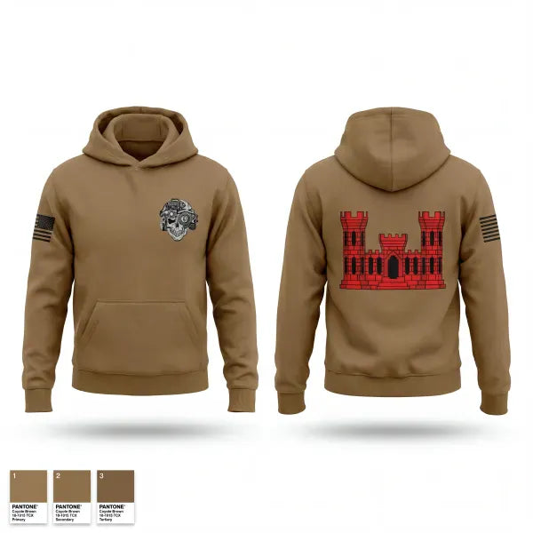 Hoodie, 58th CEC, Army, Teamtime, Team time, sublimation, custom sports apparel, team uniforms, spirit wear, spiritwear, sports uniforms, custom shirts, team store, custom team store, fundraiser sports, apparel fundraiser