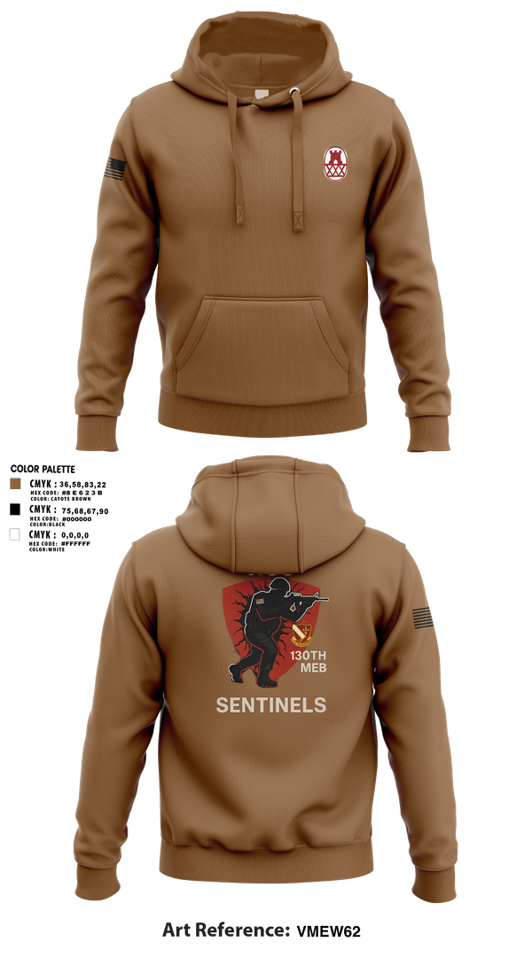 Hoodie, HSC 130th MEB, Army, Teamtime, Team time, sublimation, custom sports apparel, team uniforms, spirit wear, spiritwear, sports uniforms, custom shirts, team store, custom team store, fundraiser sports, apparel fundraiser