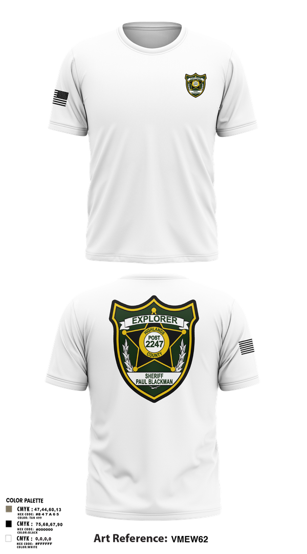 Old School Cotton Feel Shirt, Explorer Post 2247, , Teamtime, Team time, sublimation, custom sports apparel, team uniforms, spirit wear, spiritwear, sports uniforms, custom shirts, team store, custom team store, fundraiser sports, apparel fundraiser