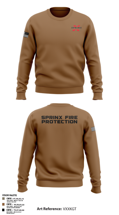 SPRINX FIRE PROTECTION 22334846 Crew Neck Sweatshirt - 7