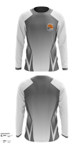 Cape Cod Warriors Basketball Long Sleeve Performance Shirt 1