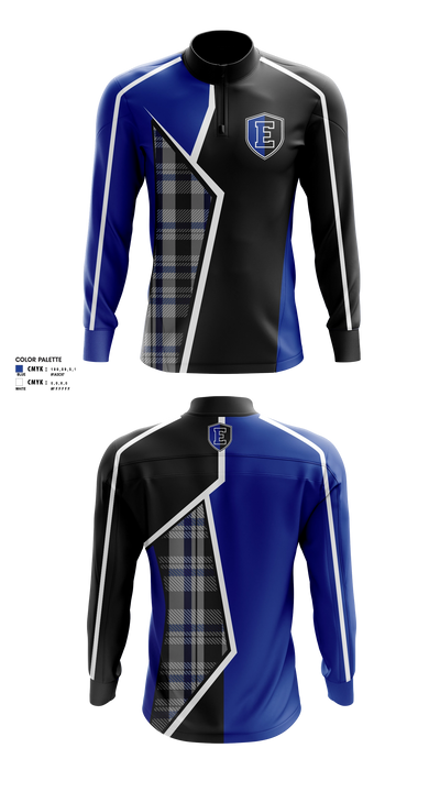 East Senior High School Band 81739960 Quarter Zip Jacket - 10