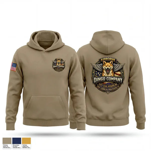 Hoodie, 412th CA BN (A), Army, Teamtime, Team time, sublimation, custom sports apparel, team uniforms, spirit wear, spiritwear, sports uniforms, custom shirts, team store, custom team store, fundraiser sports, apparel fundraiser