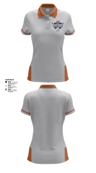 Womens Short Sleeve Performance Polo, Westmont Youth Baseball, Baseball, Teamtime, Team time, sublimation, custom sports apparel, team uniforms, spirit wear, spiritwear, sports uniforms, custom shirts, team store, custom team store, fundraiser sports, apparel fundraiser