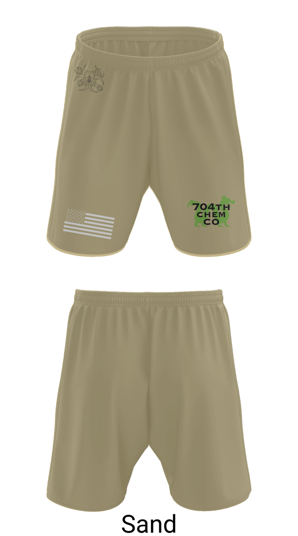Athletic Shorts With Pockets, 704th Chem Co, , Teamtime, Team time, sublimation, custom sports apparel, team uniforms, spirit wear, spiritwear, sports uniforms, custom shirts, team store, custom team store, fundraiser sports, apparel fundraiser
