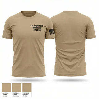 Short Sleeve Performance Shirt, St. Regis Falls Volunteer Fire Dept, Fire Department, Teamtime, Team time, sublimation, custom sports apparel, team uniforms, spirit wear, spiritwear, sports uniforms, custom shirts, team store, custom team store, fundraiser sports, apparel fundraiser
