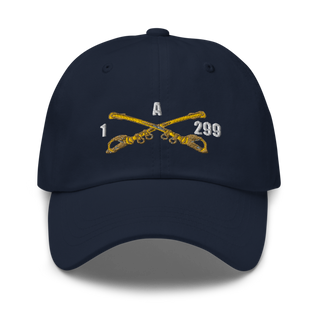 A Troop, 1st squadron-299th Calvary Regiment 70291790 Classic Dad Hat | Yupoong 6245CM