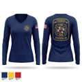 Townsend Fire Company Women's Long Sleeve V-neck Shirt - 1