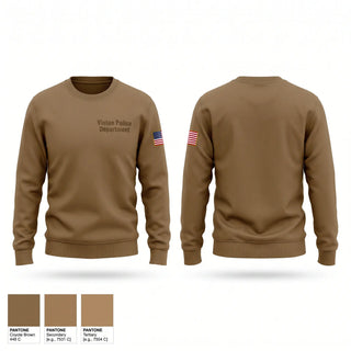 Crew Neck Sweatshirt, Vinton Police Department, Police, Teamtime, Team time, sublimation, custom sports apparel, team uniforms, spirit wear, spiritwear, sports uniforms, custom shirts, team store, custom team store, fundraiser sports, apparel fundraiser