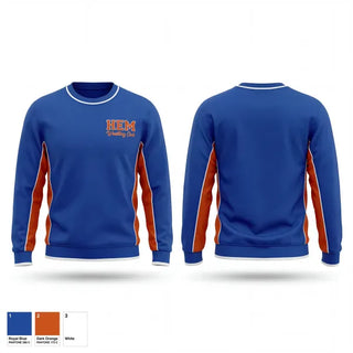 Crew Neck Sweatshirt, HEM Wrestling Club, Wrestling, Teamtime, Team time, sublimation, custom sports apparel, team uniforms, spirit wear, spiritwear, sports uniforms, custom shirts, team store, custom team store, fundraiser sports, apparel fundraiser