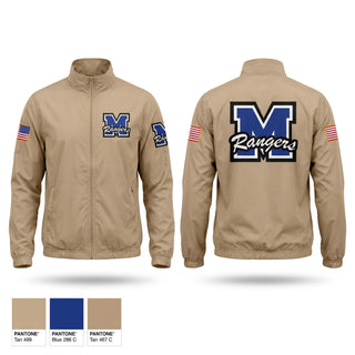 Windbreaker, Methuen, Army, Teamtime, Team time, sublimation, custom sports apparel, team uniforms, spirit wear, spiritwear, sports uniforms, custom shirts, team store, custom team store, fundraiser sports, apparel fundraiser