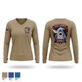 A CO 1-229 84510987 Women's Long Sleeve V-neck Shirt - 1