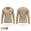 UT Austin Police K9 Women's Long Sleeve V-neck Shirt - 1