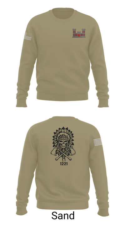 1221st Route Clearance Co. 10953211 Crew Neck Sweatshirt - 81