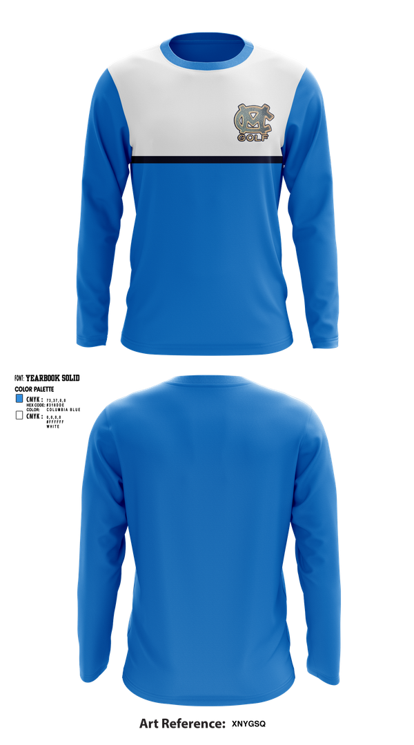 Long Sleeve Performance Shirt, Moore County Golf, Golf, Teamtime, Team time, sublimation, custom sports apparel, team uniforms, spirit wear, spiritwear, sports uniforms, custom shirts, team store, custom team store, fundraiser sports, apparel fundraiser