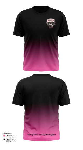 Short Sleeve Performance Shirt, United Donna, Women's Soccer, Teamtime, Team time, sublimation, custom sports apparel, team uniforms, spirit wear, spiritwear, sports uniforms, custom shirts, team store, custom team store, fundraiser sports, apparel fundraiser