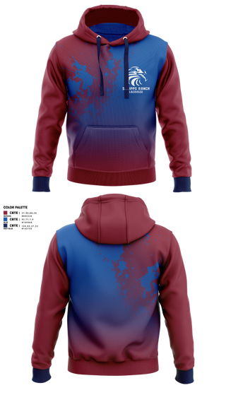 Hoodie, Scripps Ranch Lacrosse, Men's Lacrosse, Teamtime, Team time, sublimation, custom sports apparel, team uniforms, spirit wear, spiritwear, sports uniforms, custom shirts, team store, custom team store, fundraiser sports, apparel fundraiser
