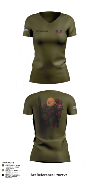 3rd Platoon, CCo, 1-508th PIR Women's Short Sleeve Performance Polo  - 29