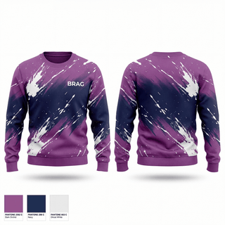 Crew Neck Sweatshirt, BRAG, Cheer, Teamtime, Team time, sublimation, custom sports apparel, team uniforms, spirit wear, spiritwear, sports uniforms, custom shirts, team store, custom team store, fundraiser sports, apparel fundraiser