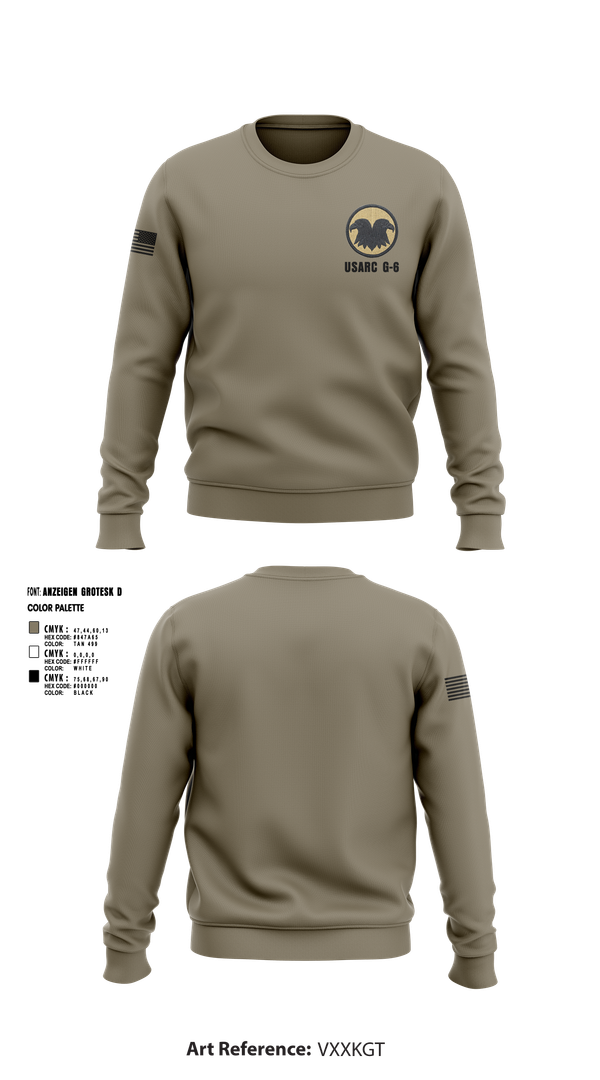 Crew Neck Sweatshirt, USARC, , Teamtime, Team time, sublimation, custom sports apparel, team uniforms, spirit wear, spiritwear, sports uniforms, custom shirts, team store, custom team store, fundraiser sports, apparel fundraiser