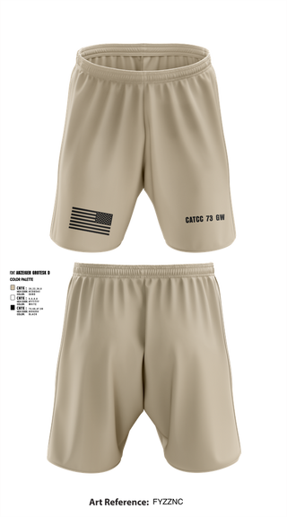 Athletic Shorts With Pockets, CATCC 73 GW, , Teamtime, Team time, sublimation, custom sports apparel, team uniforms, spirit wear, spiritwear, sports uniforms, custom shirts, team store, custom team store, fundraiser sports, apparel fundraiser