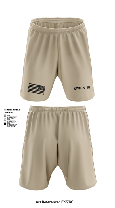 CATCC 73 GW 39646487 Athletic Shorts With Pockets - 3