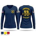 LPFD 11 32482362 Women's Long Sleeve V-neck Shirt - 1