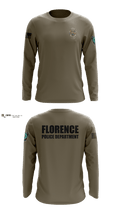 Florence Police Department 6772960 Long Sleeve Performance Shirt - 2