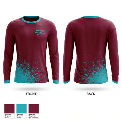 Kahneeta Hot Springs Resort Long Sleeve Performance Shirt - 2