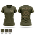 Precinct Response Team Women's Short Sleeve V-neck Shirt - 1