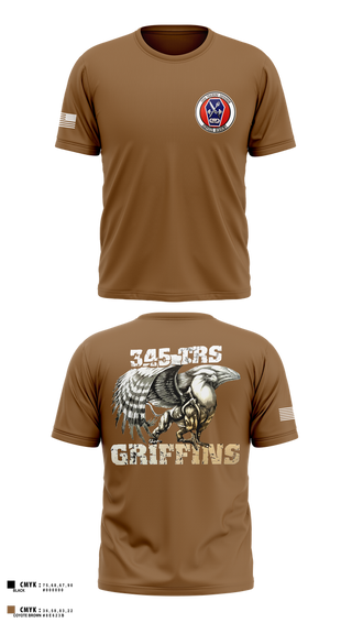 Short Sleeve Performance Shirt, 345th TRS, , Teamtime, Team time, sublimation, custom sports apparel, team uniforms, spirit wear, spiritwear, sports uniforms, custom shirts, team store, custom team store, fundraiser sports, apparel fundraiser