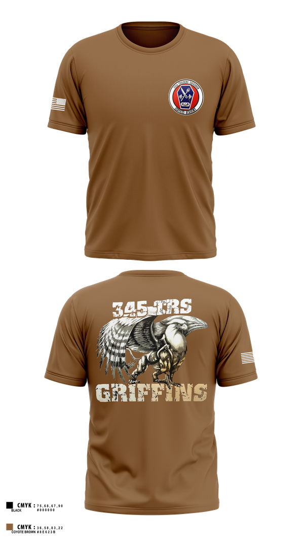 Short Sleeve Performance Shirt, 345th TRS, , Teamtime, Team time, sublimation, custom sports apparel, team uniforms, spirit wear, spiritwear, sports uniforms, custom shirts, team store, custom team store, fundraiser sports, apparel fundraiser
