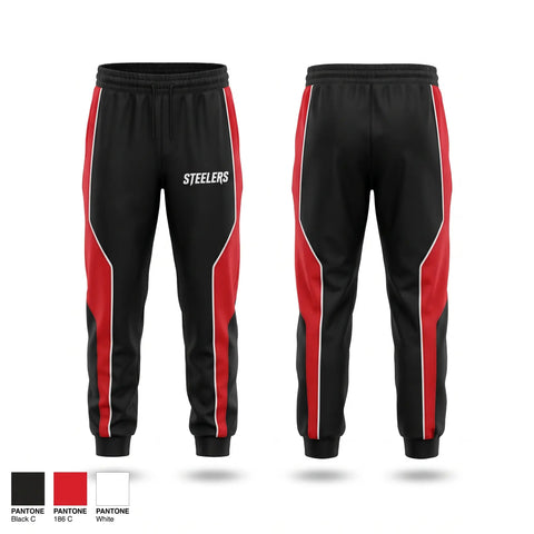 Sweatpants, STEELERS, , Teamtime, Team time, sublimation, custom sports apparel, team uniforms, spirit wear, spiritwear, sports uniforms, custom shirts, team store, custom team store, fundraiser sports, apparel fundraiser